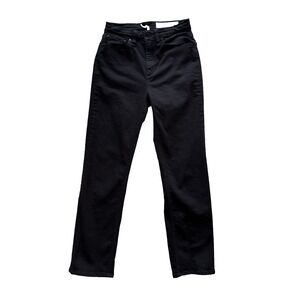 Rag & Bone Jeans Women 25 No Fade Black Nina High Rise‎ Ankle Cigarette Gothic